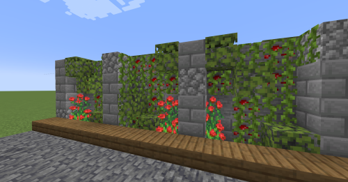 minecraft-inspo: The oldschool trick of using ores as flowering vines works better than ever with th