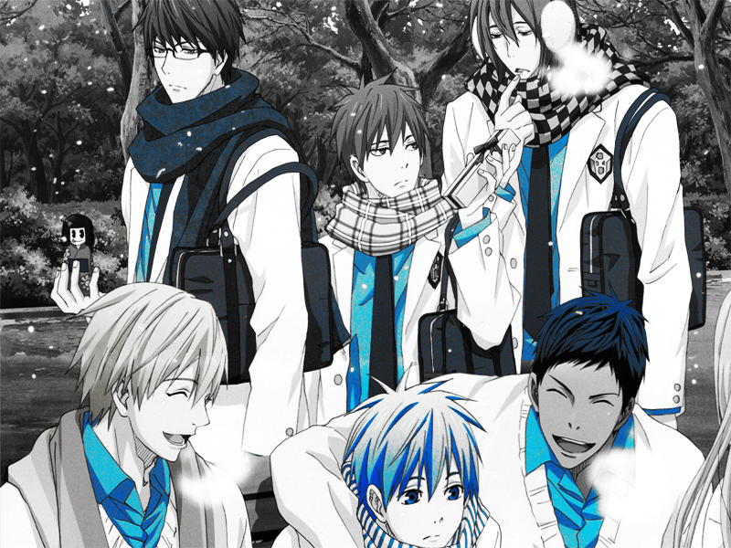 tenimuhou:  Kiseki no Sedai in Blue 