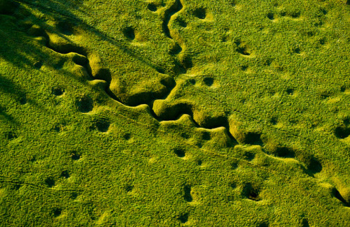 ceruleancynic: Scarred by war: Battlefield landscapes from First World War 100 years on Source: The 