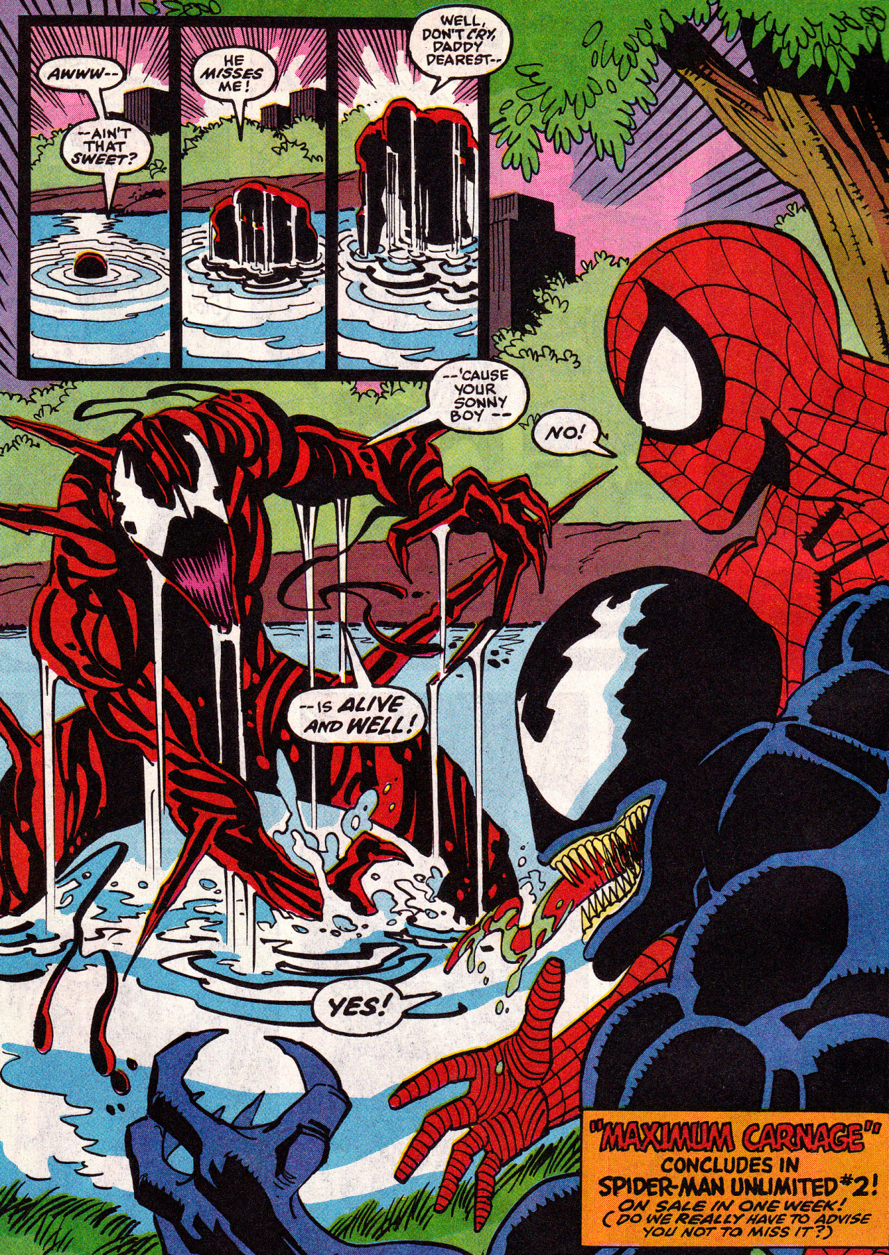 jthenr-comics-vault:A Page FromThe Spectacular Spider-Man #203Art by Sal BuscemaWords