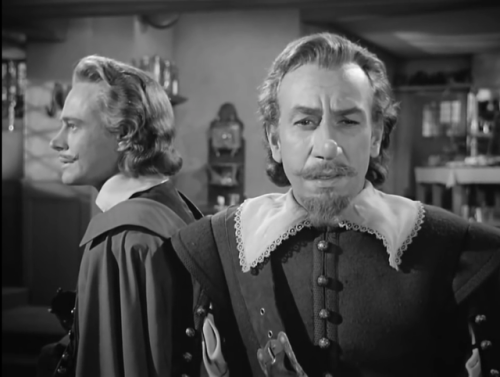 William Prince and José Ferrer in Cyrano de Bergerac (1950)