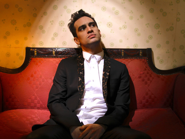 marchingclocks:  Brendon Urie on the set for Nicotine  It’s been a big day for