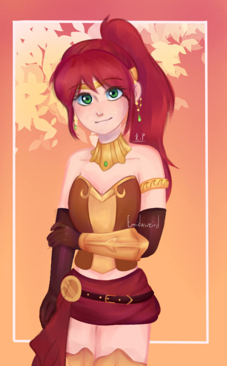 “Do you believe in Destiny?” -PyrrhaPyrrha is best girl and doesn’t deserve what happened to her ;-;