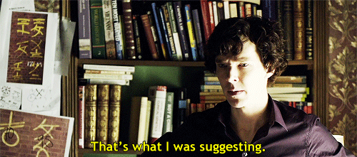 deducingbbcsherlock:  benedictcumberbatchruinedme:  earlgreytea68:  Sherlock definitely