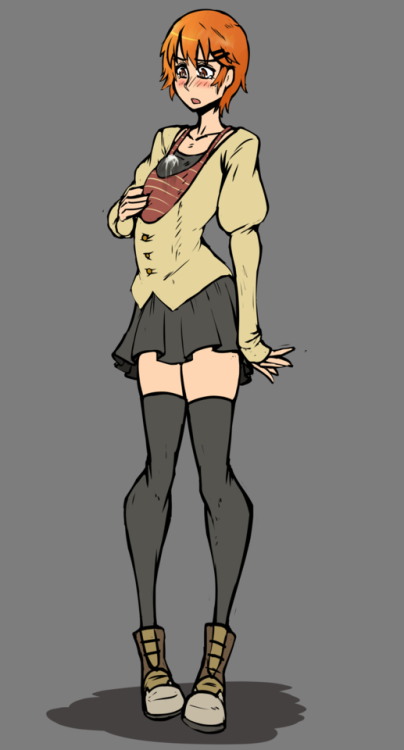 Doodle comm for twitter.com/MegaMikuDelight Futa Inami Mahiru.