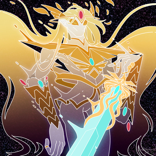 crabdominalpain:Celestial She-ra || Patron Deity of Battle & LightA Cosmic entity of Warriors an