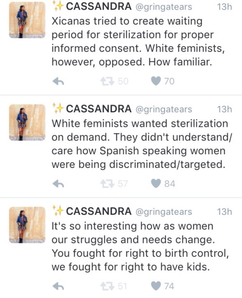 gringaxtears - My thread on xicana reproductive rights.