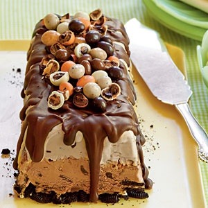 recipesandeasycooking:Easy Mocha Chip Ice-Cream Cake, #Cake, #Chip, #Easy, #Mocha