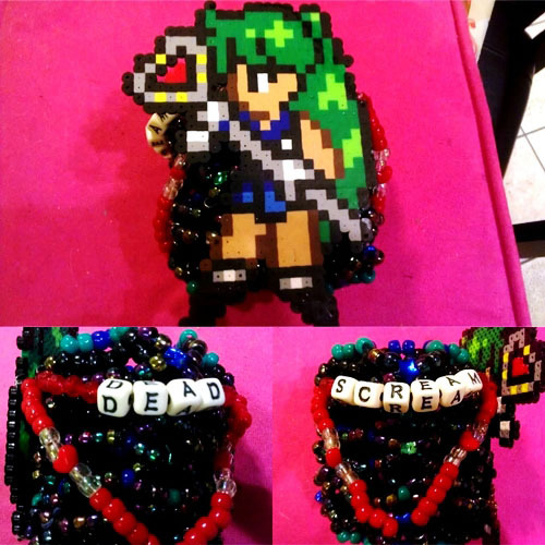 Sailor Pluto “Dead Scream” cuff.
