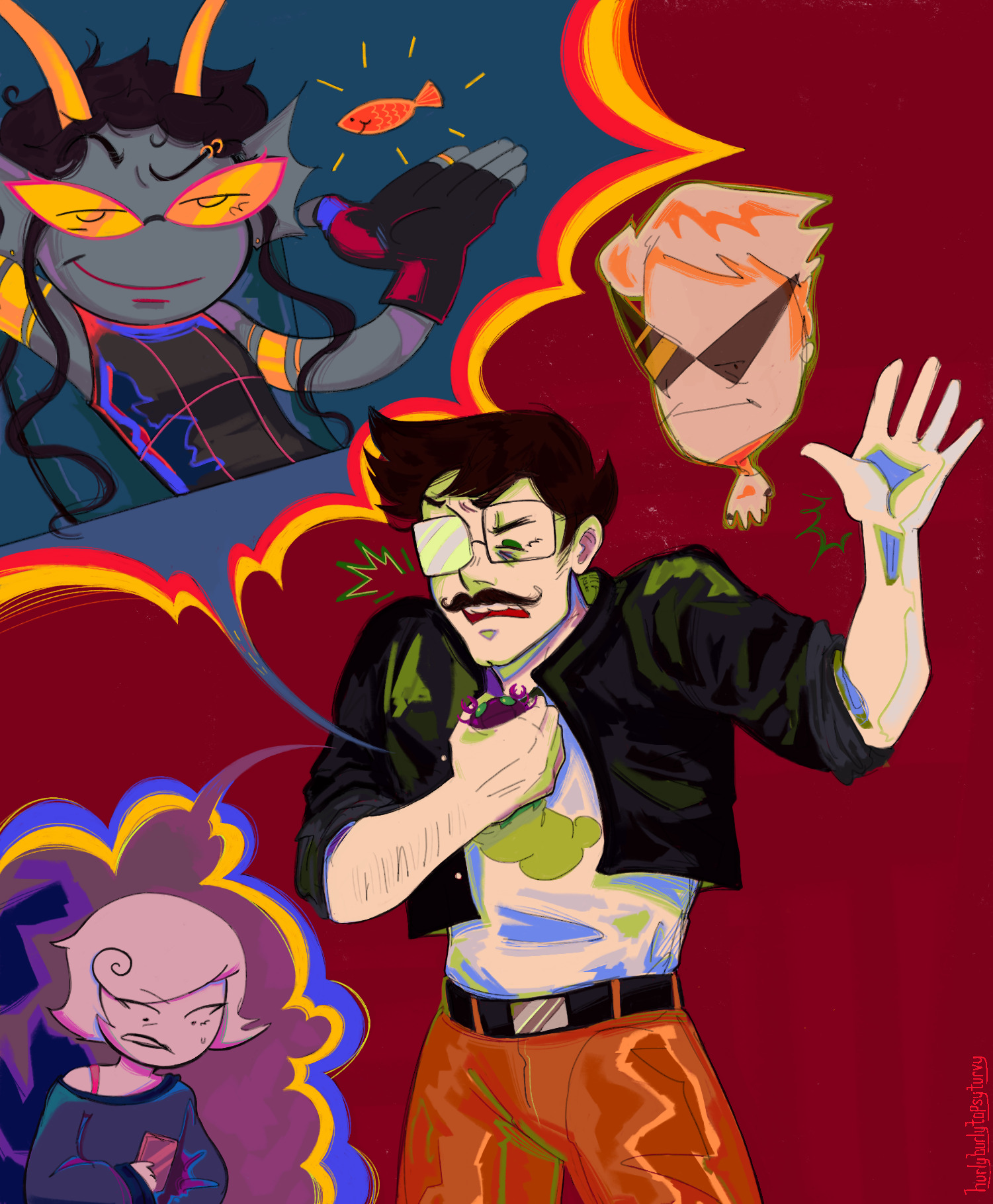 Homestuck Daily: Upd8 Fanart Showcase #03