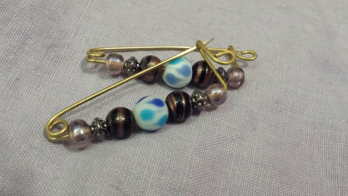 sofitheviking: Fibula pins I made. They are for sale! (Priced vary from $6 - $12) My friend makes pr