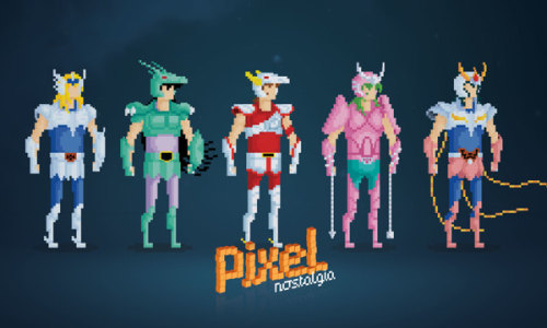 Pixel Nostalgia Created by Boo! Studio (Via:it8bit)