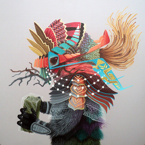 2headedsnake:  Street art by Curiot (Mexico) click images to enlarge 