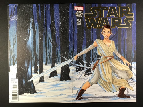 tressinabowling: Finished sketch cover commission of Rey!