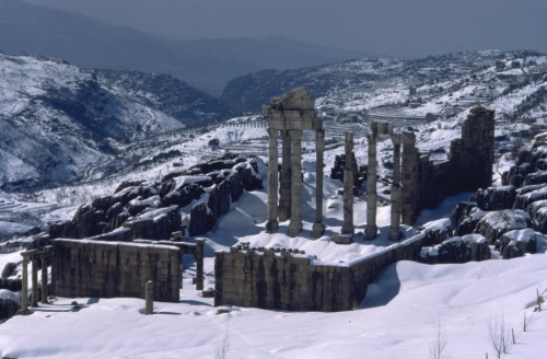 archaicwonder:Temple of Adonis, Faqra, LebanonIt is believed that Romans used Faqra as a signal post