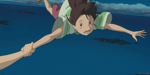 oh-totoro:“I remember, I was the spirit of the Kohaku River. My name is the Kohaku River.”