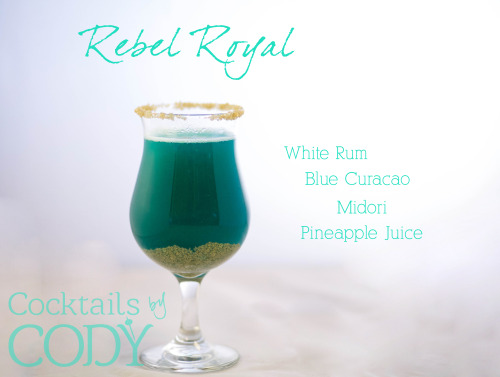 cocktailsbycody:And now, part two in my Fairy Tale Cocktail line! These again, are my original wor