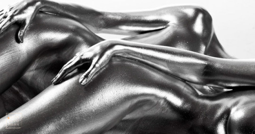 femalebodyfetish:Silver bodies……by Karin Bergmann
