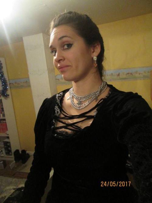 my outfits moi meme moitie january 2018 velvet lace cutsew MmM Moi-même Moitié square N