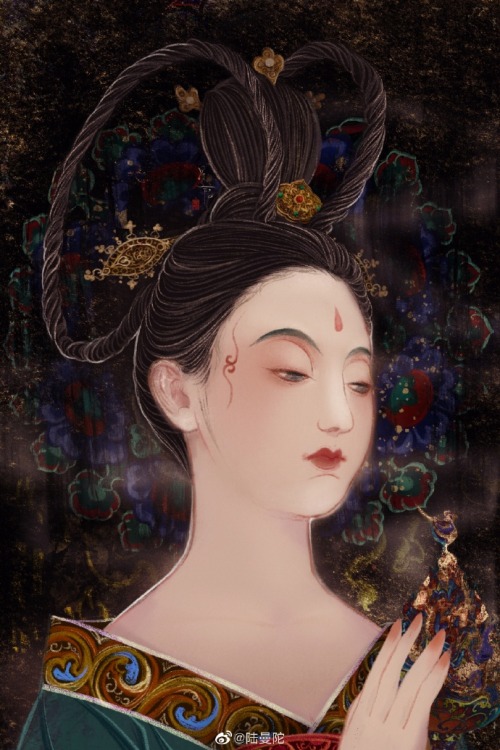 Chinese artist 陆曼陀