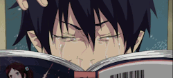 singsa:  Even Rin cries reading manga  :::::