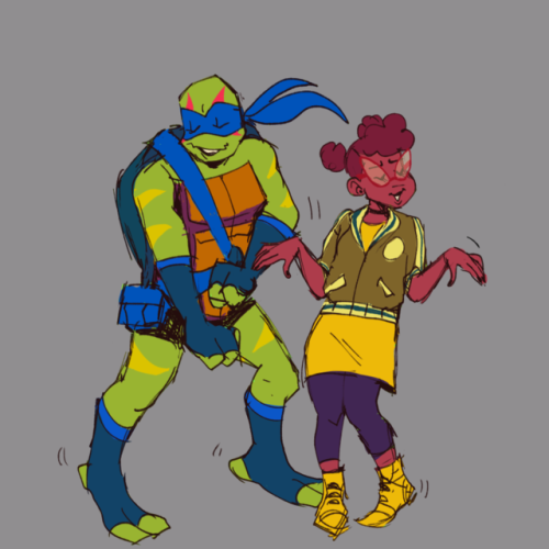 ohteetlez:leo n april going into the mystic city to save their brothers