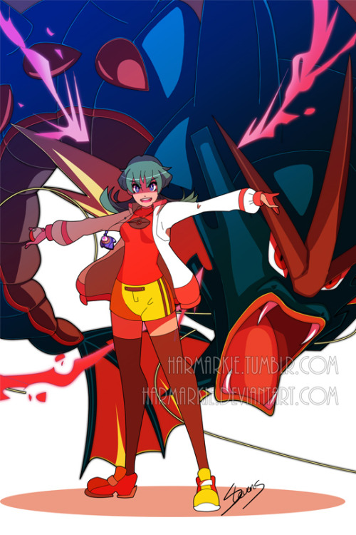 harmarkie: You are challenged by Gym Leader Kris! Third in the Gym Leaders Series! Water Type Specia