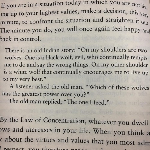 #GoodReads “What You Dwell Upon Grows” - Brian Tracy’s “ No Excuses: The power of self-discipline”.