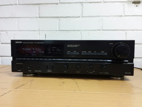 Denon DRA-425R Precision Audio Component AM-FM Stereo Receiver, 1989 