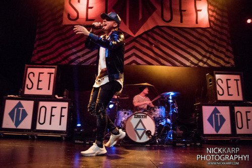 Set It Off at Playstation Theater in NYC on 3/10/17.www.nickkarp.com