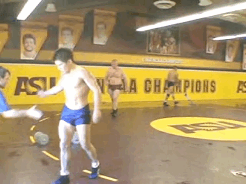 peeking-out-males:  sixtypackstud:  Olympic Wrestler Henry Cejudo pops a boner in his wrestling singlet. Embarrassing!!!   Peeking Out MalesSpy on dicks… with no risk of being caught! 