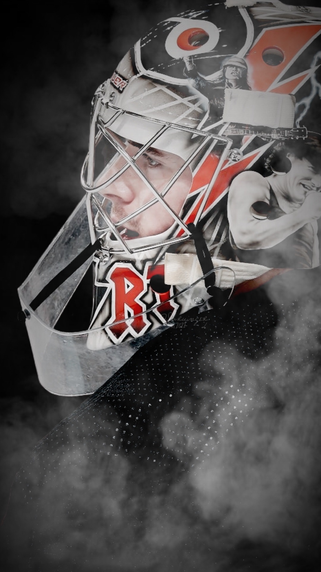 Where Hockey Meets Art — wallpapers • carter hart + dark Requested by
