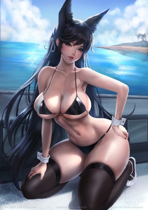 ecchi-anime-p: Check our post about h-games :)  artist - lexaiduer 