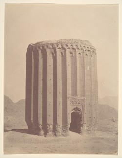 archaeoart:   Tower of Toghrul, Rey, northern Iran, circa 1860s. 