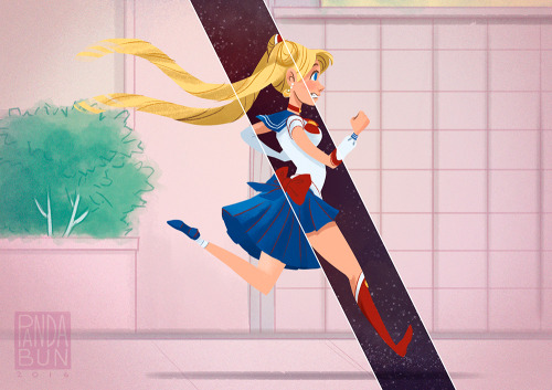 Sex panda-bun:  Sailor moon cutie, A5 print for pictures