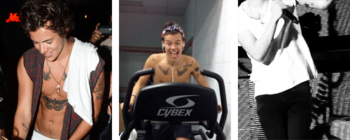 harrycmon:  ♫ I wanna see you work out for me. ♫ 