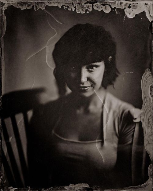 Lily. New camera and old collodion. Things are coming together. I love the warm tone and high contra