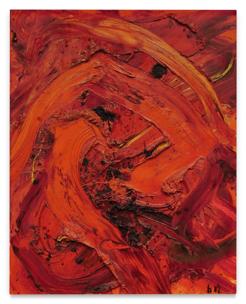 wtxch:Kazuo Shiraga (Japanese,1924 - 2008) Untitled, 1964oil on canvas