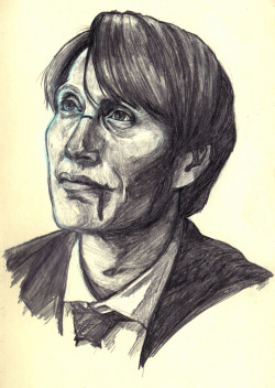 One day, I drew a reffed picture of Hannibal