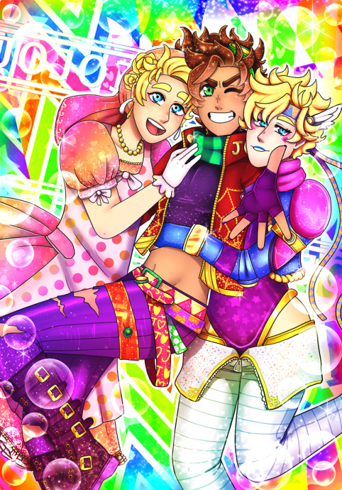 skelelovely:Geez Joseph ,how come Araki lets you have two fabulous loversasdjkfh i forgot to post th