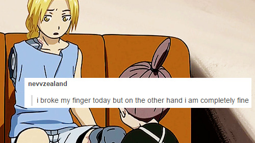 winnifredburkle:FMA + text posts: 4/ ¯\_(ツ)_/¯ 