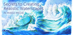 eatsleepdraw:  We would like to thank Craftsy for sponsoring this week of EatSleepDraw. Secrets to Creating Realistic Waterscapes in Mixed Media (eGuide) Bring crashing waves and cascading waterfalls to life with an exclusive, FREE eGuide! Capture the