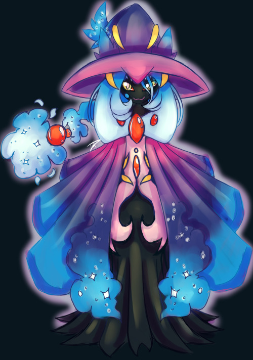 The ultimate witch fusion!! I’m still upset that they didn’t put the ghost witch pokemon in sword an