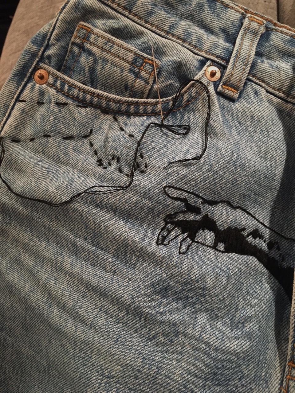 creation of adam jeans