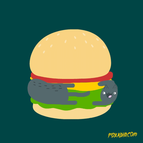 Dancing Burger Gif