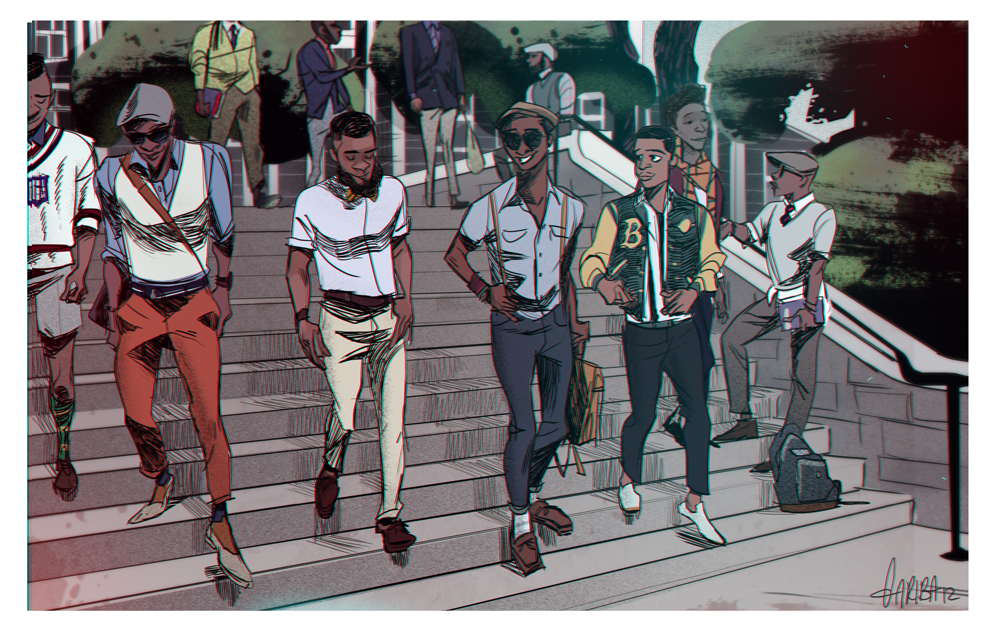 streetetiquette:The Black Ivy (animated) by Gyimah Gariba (2011)Just came across