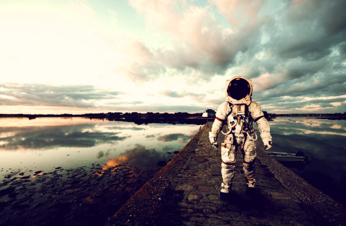 Astronauts From Outer Space: Photomanipulations By Bernard Bailly