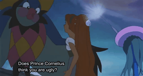 sara-meow:  6qubed:  sara-meow:  Just watched Thumbelina,been years since I’ve seen it. Most of the movie she was really impressionable and naive,but I liked this part.   All I know about Thumbelina is that Nostalgia Chick said that fucking bird could’ve