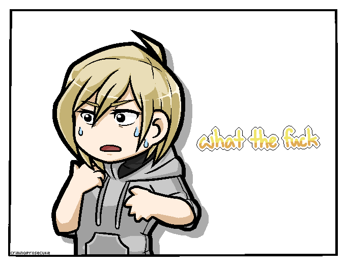 criminalprosecutie:  what was i thinking. why did i make thisscribble bonus because