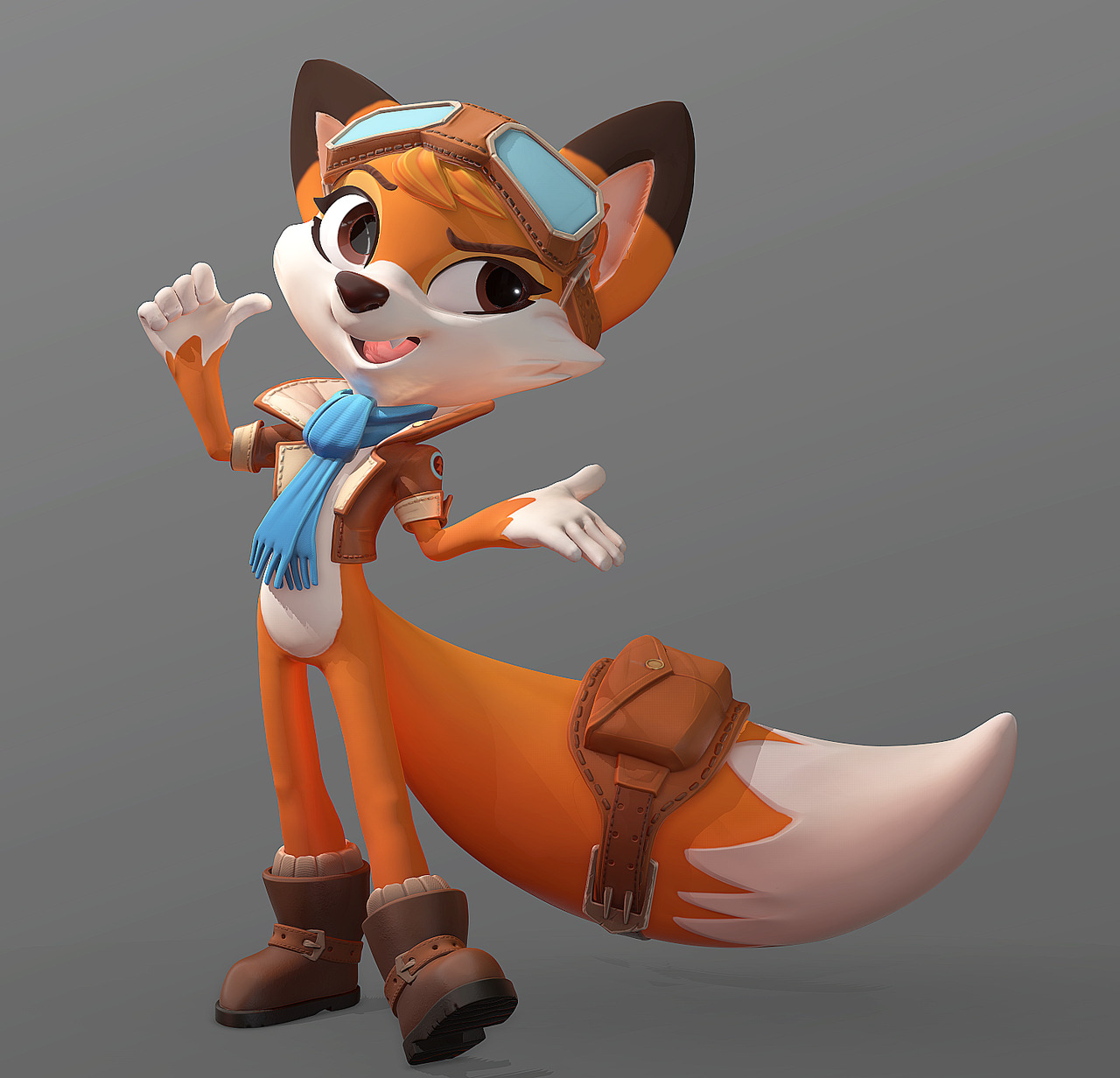 Lemurfeature Lyra From Super Lucky S Tale By Playful